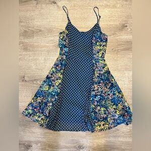 Fire Los Angeles Floral Spaghetti Strap Dress